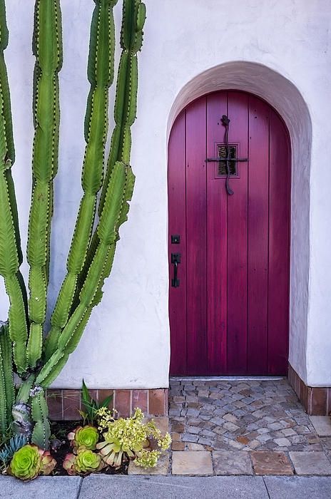 bold looking entry way